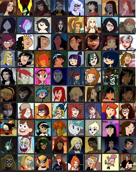 cartoon girl|list of girls cartoons.